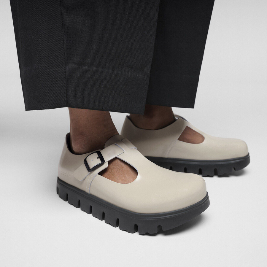 paris chunky natural leather