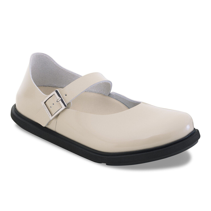 mantova cup sole natural leather patent