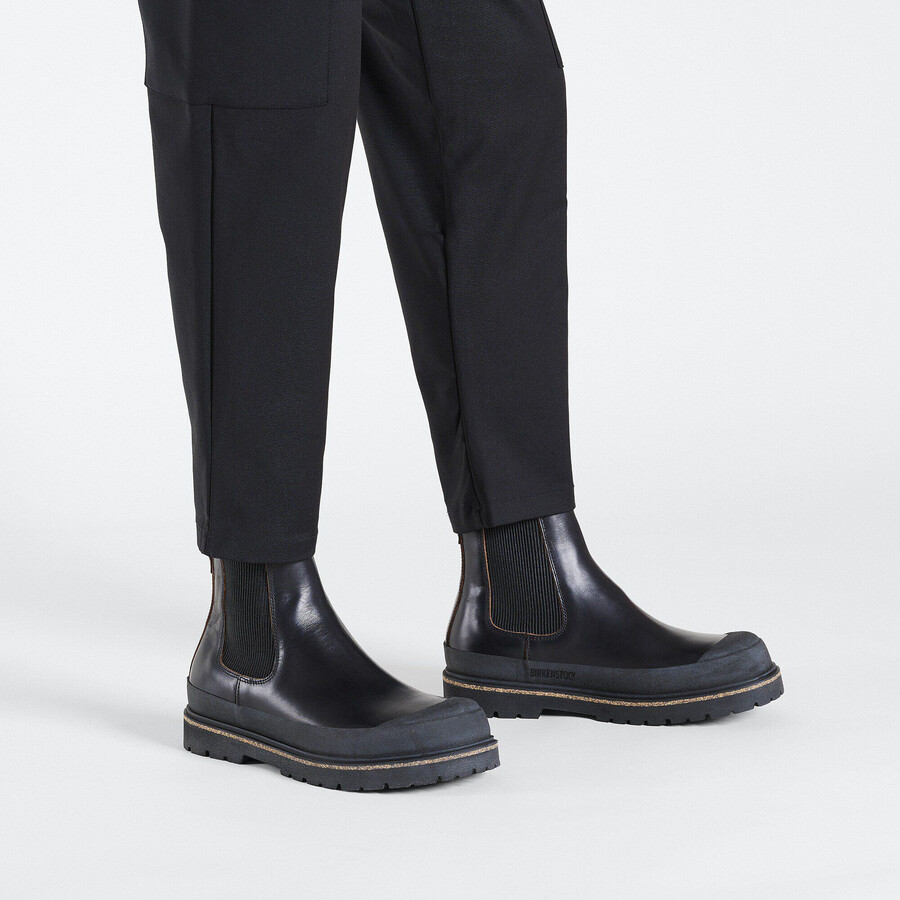 prescott slip on men waxy leather