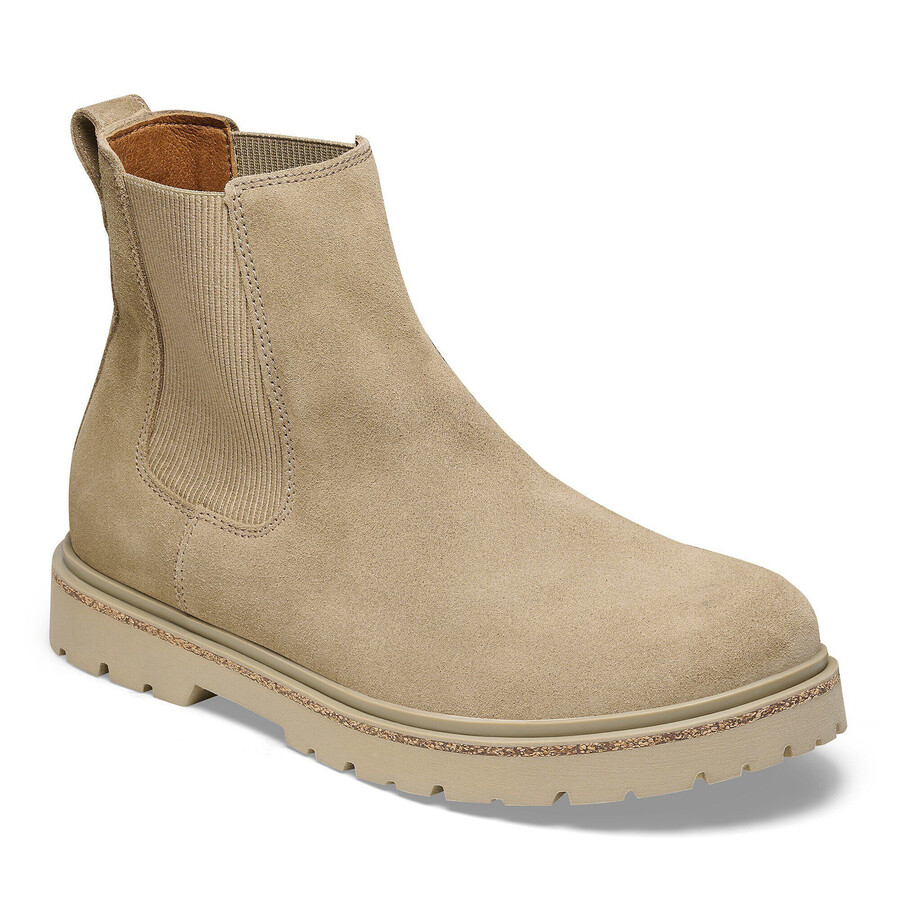 highwood slip on men suede leather