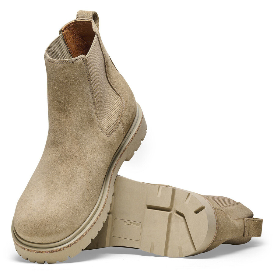 highwood slip on men suede leather