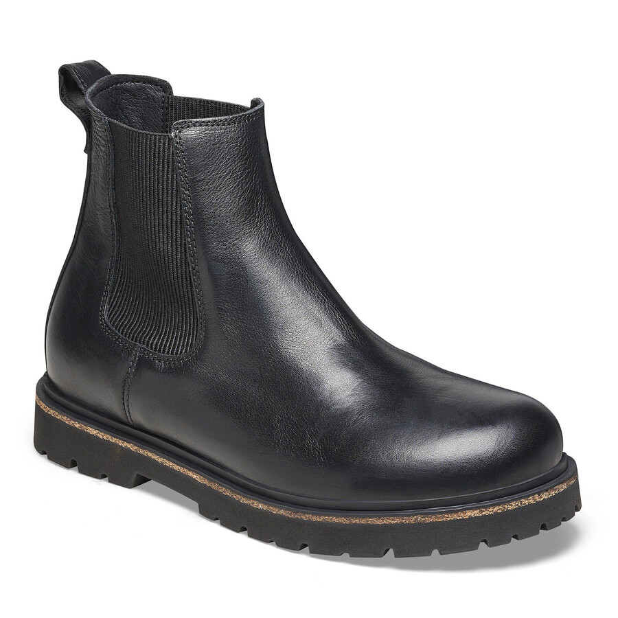 highwood slip on men natural leather