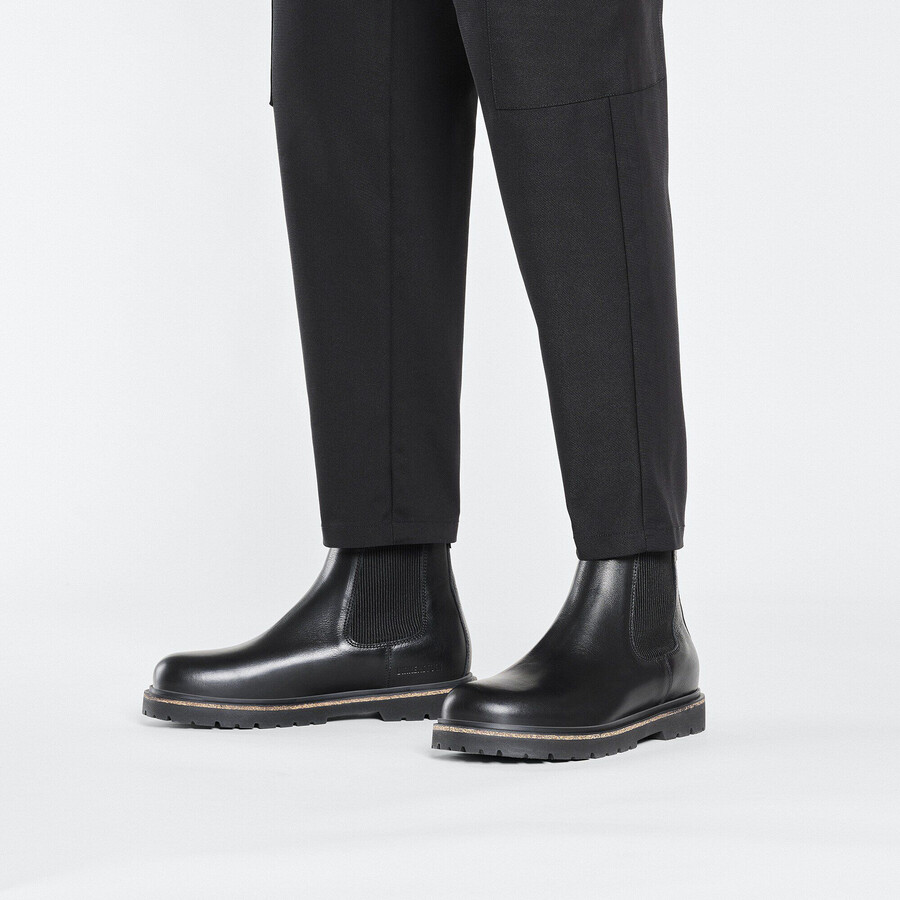 highwood slip on men natural leather
