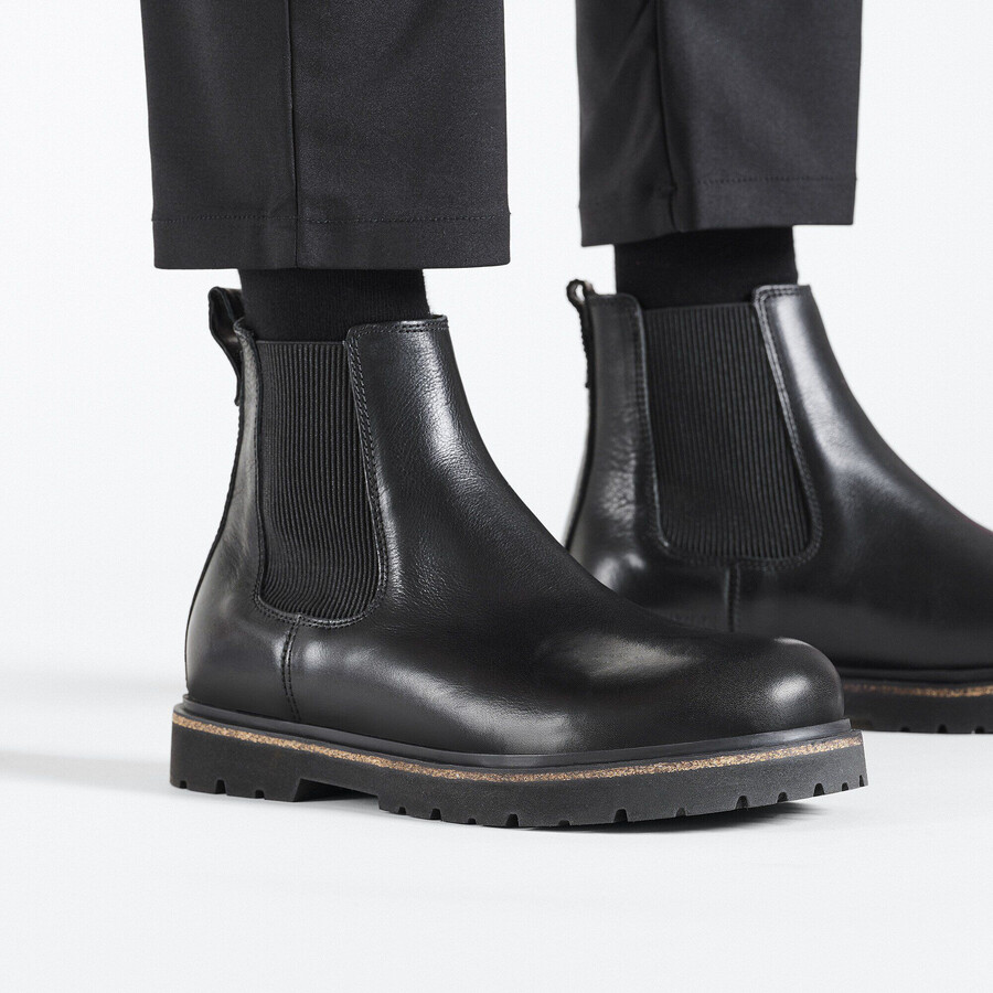 highwood slip on men natural leather