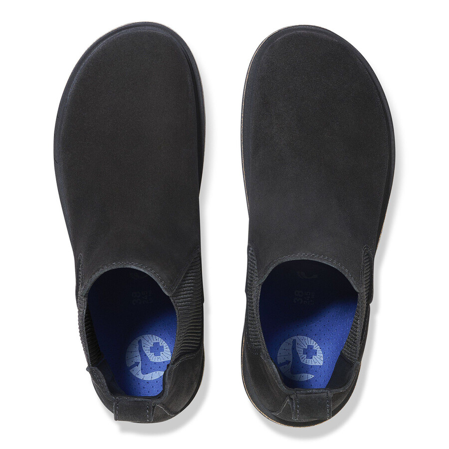 highwood slip on men suede leather