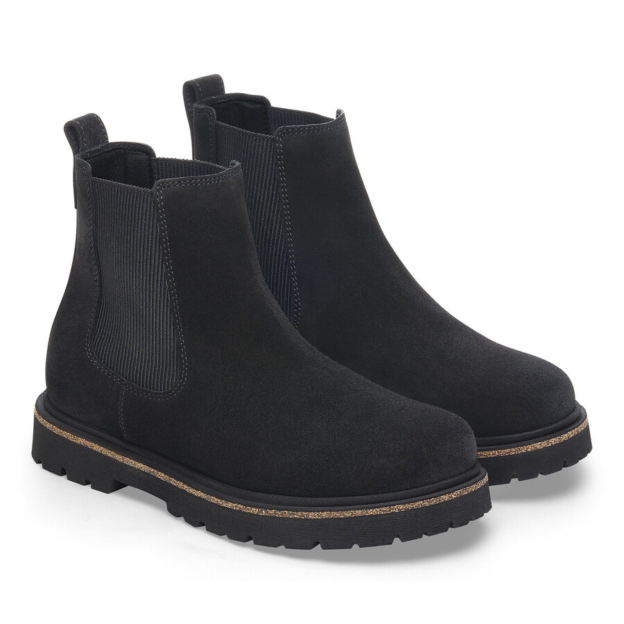 highwood slip on men suede leather