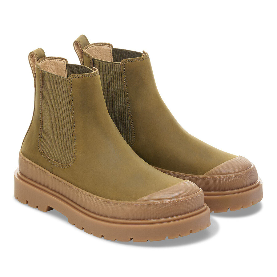 prescott slip on natural leather oiled