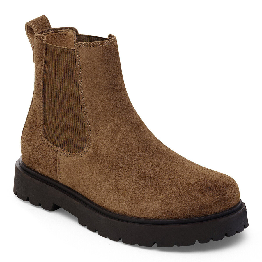 highwood slip on men suede leather