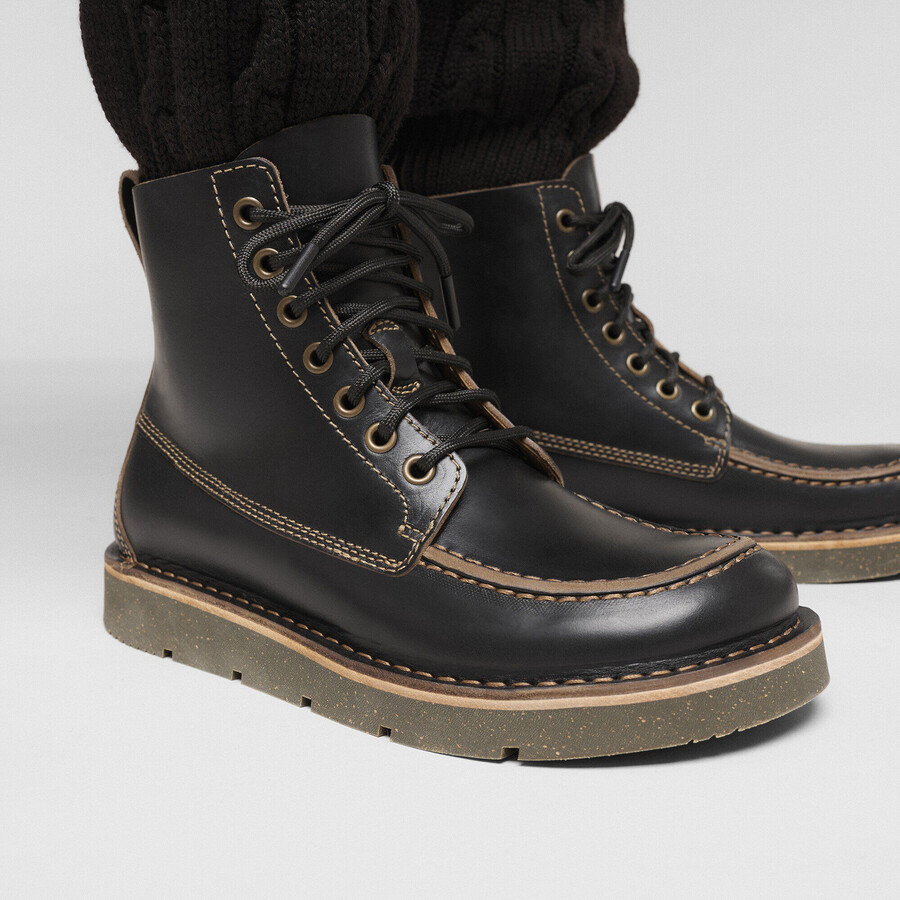 birmingham moc natural leather oiled