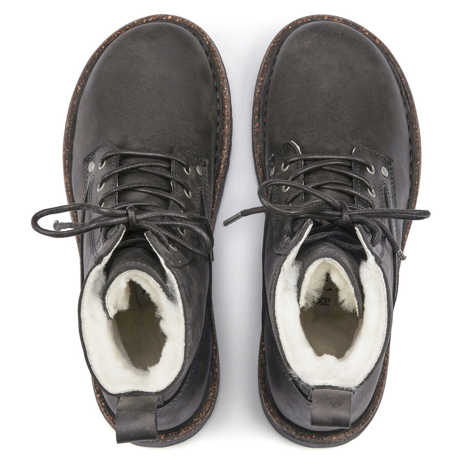 bryson shearling nubuk leather