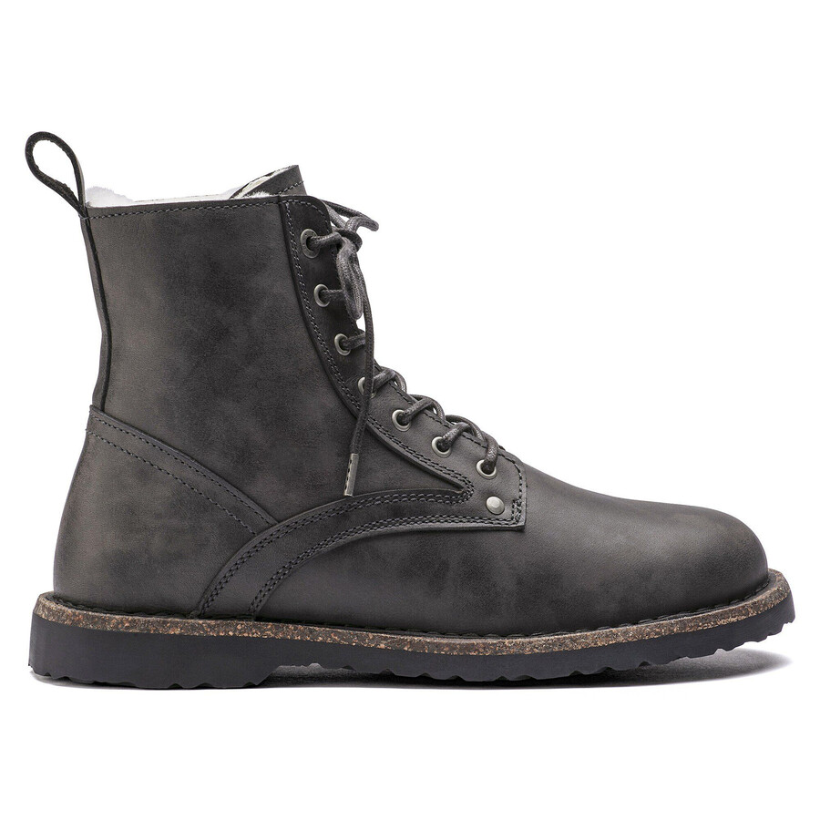 bryson shearling nubuk leather