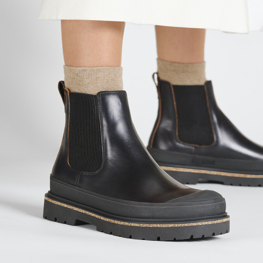 prescott slip on women waxy leather