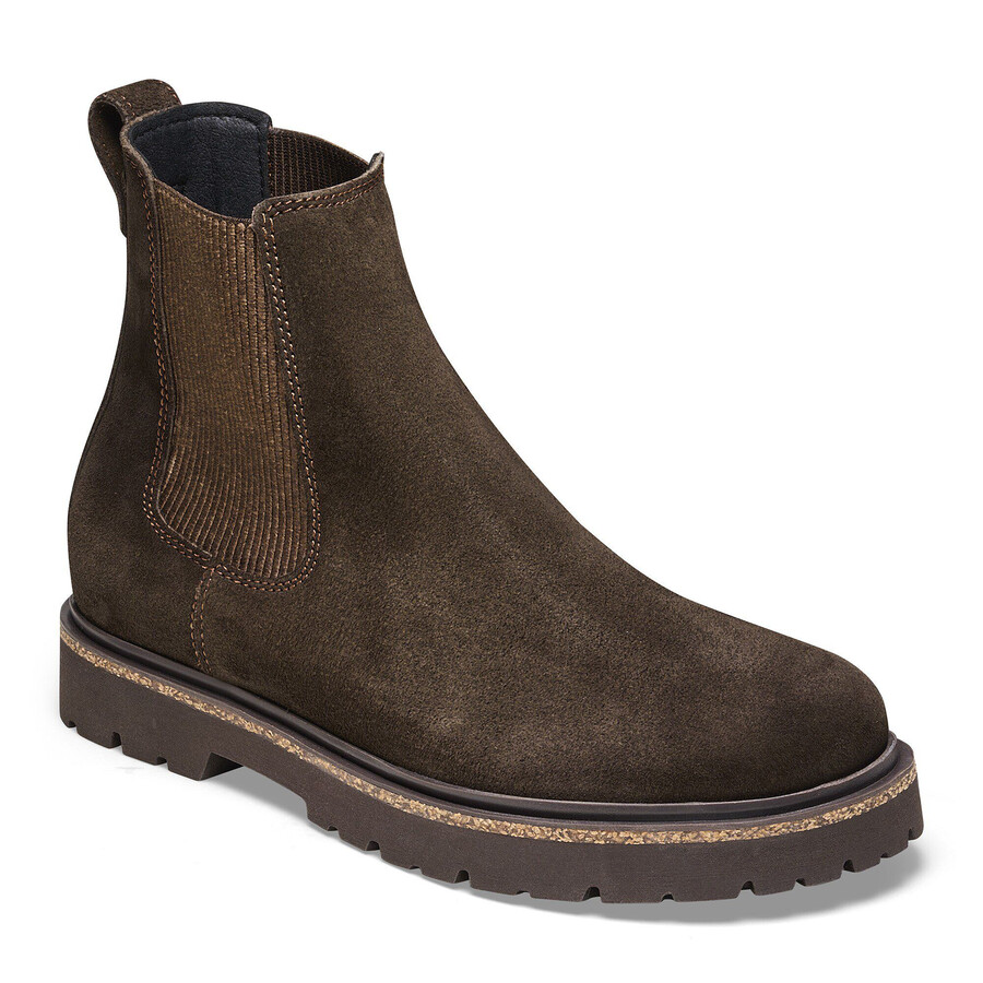highwood slip on women suede leather