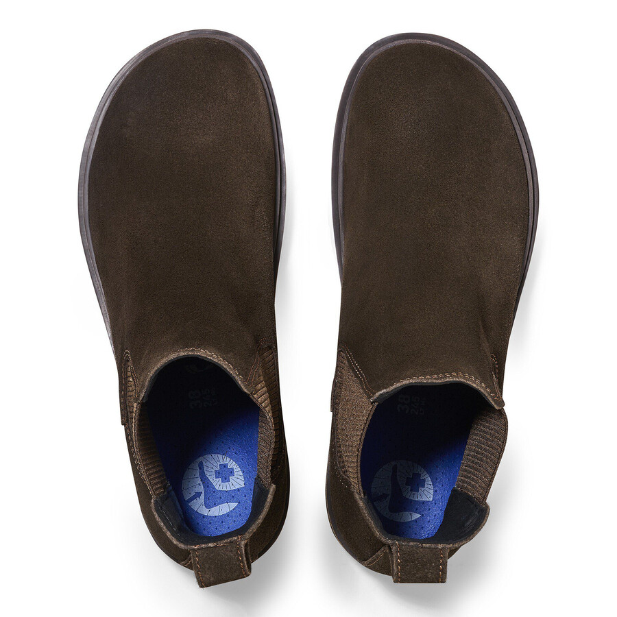 highwood slip on women suede leather