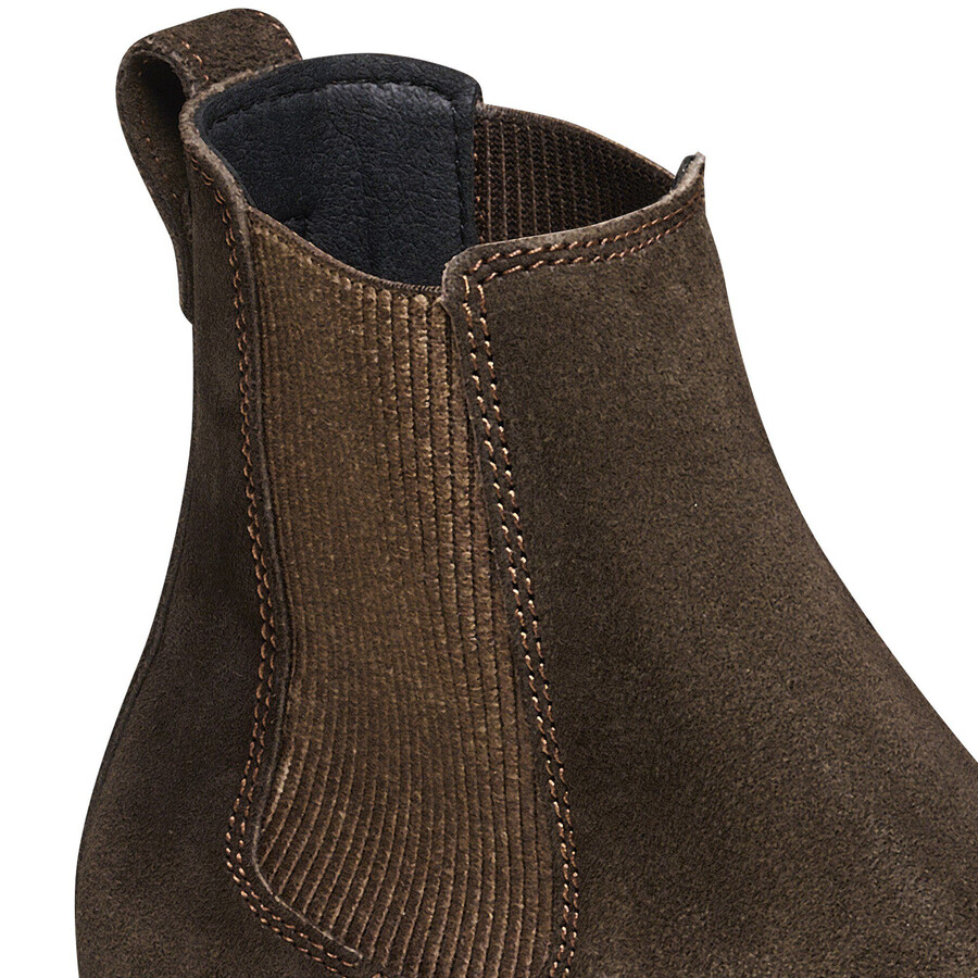 highwood slip on women suede leather