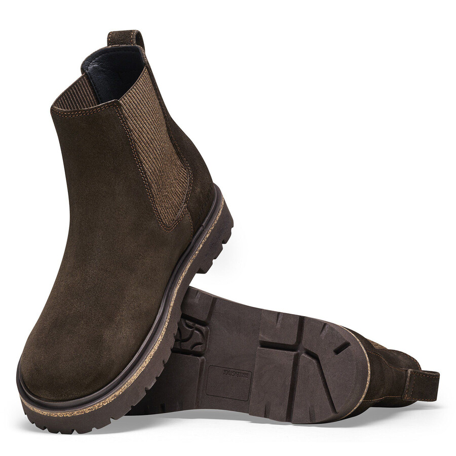 highwood slip on women suede leather