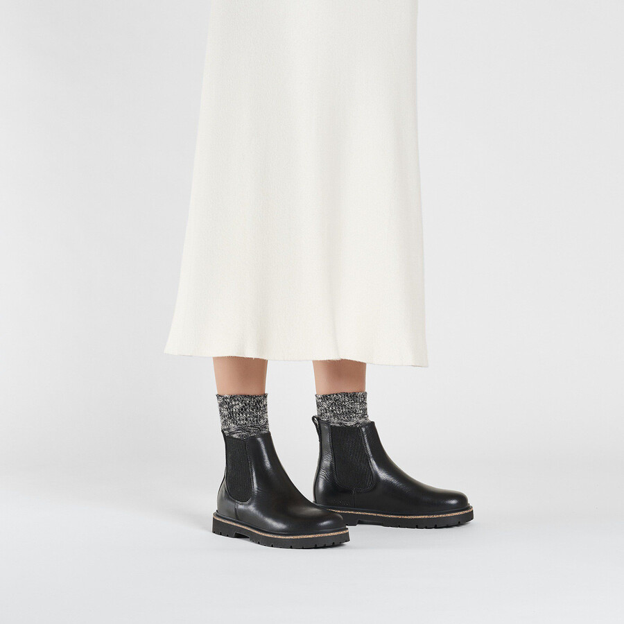 highwood slip on women natural leather