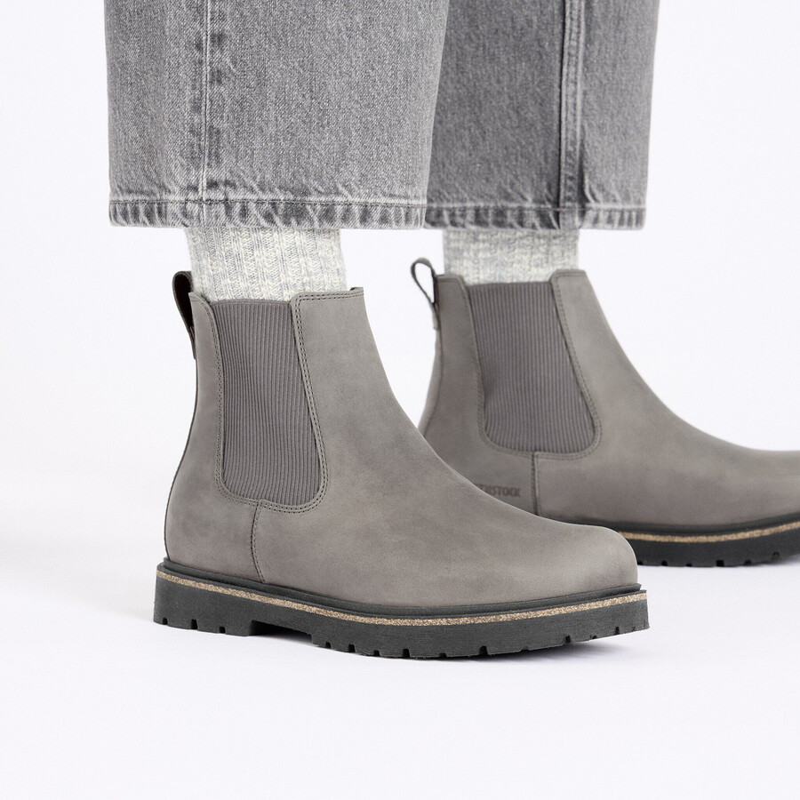 highwood slip on mid women nubuk leather