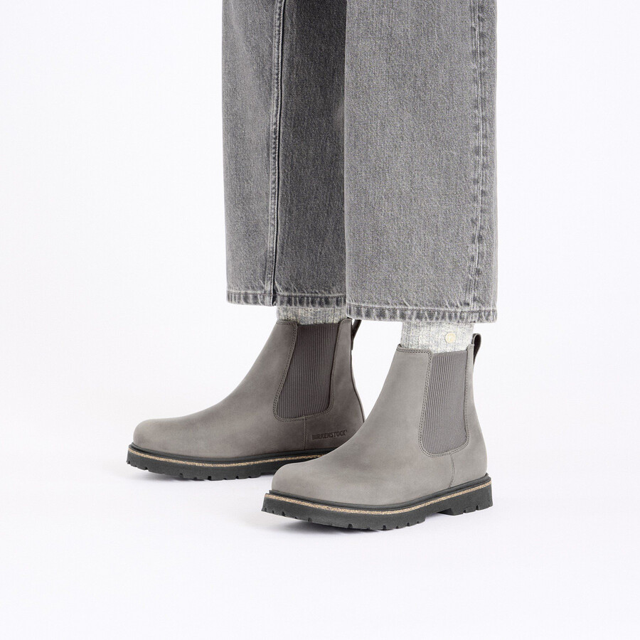 highwood slip on mid women nubuk leather