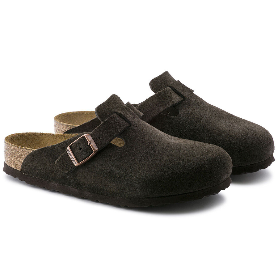 boston soft footbed suede leather