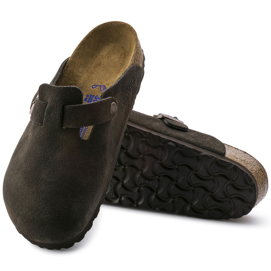 boston soft footbed suede leather