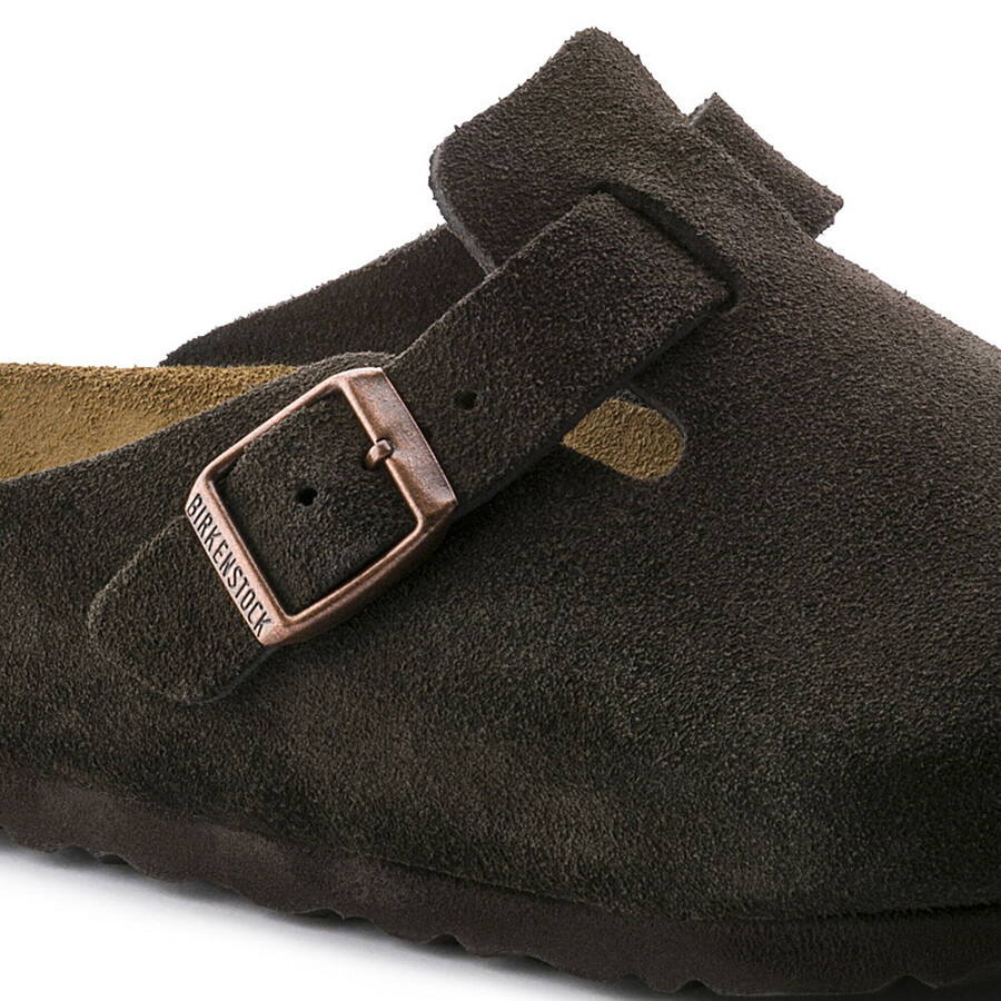 boston soft footbed suede leather