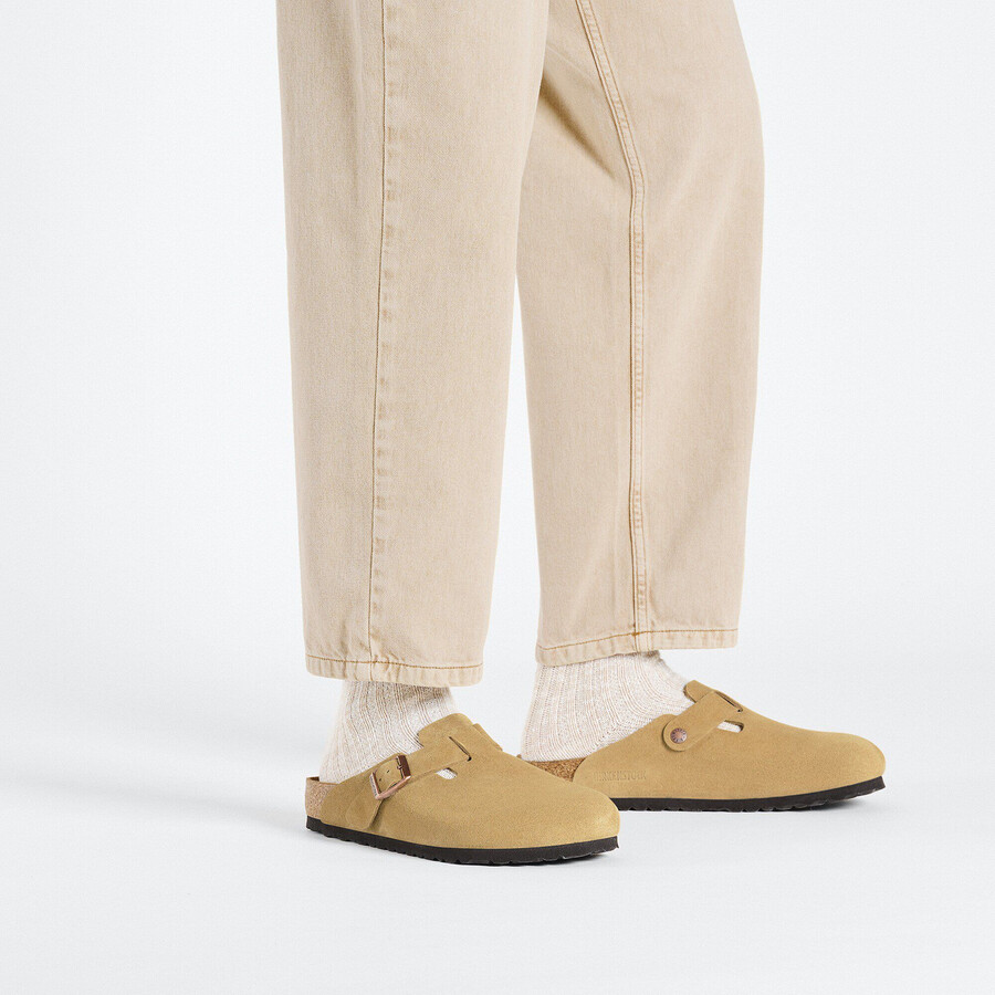 boston suede leather