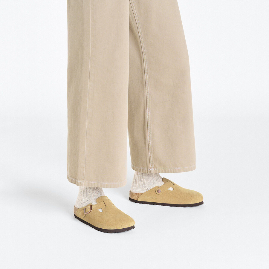 boston suede leather