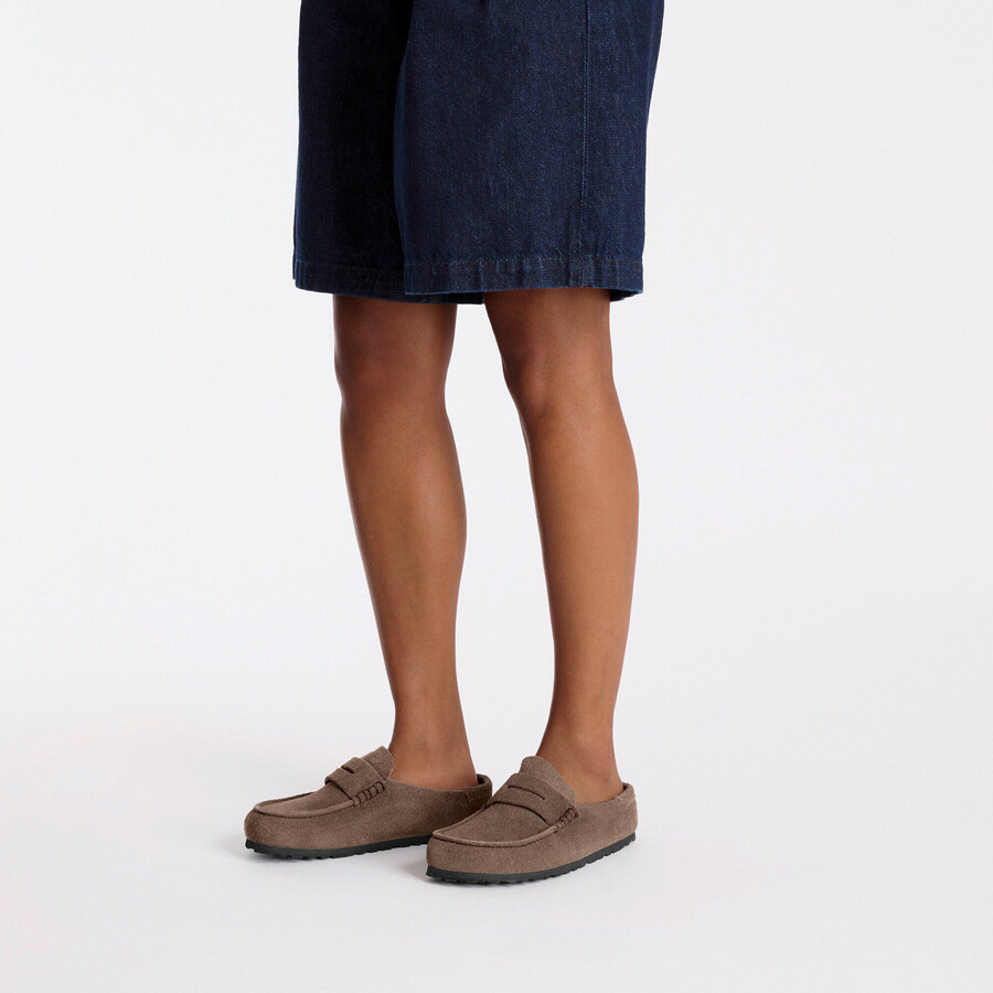 naples wrapped suede leather