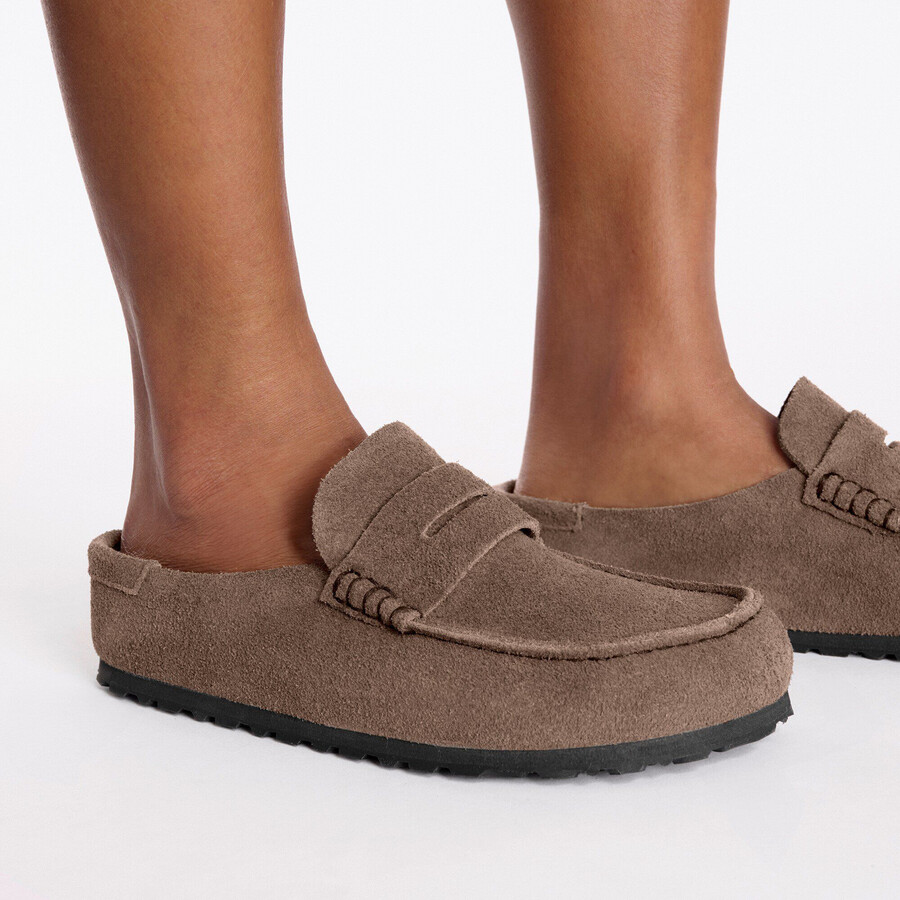 naples wrapped suede leather