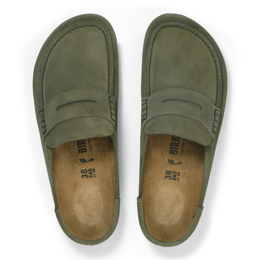 naples wrapped suede leather
