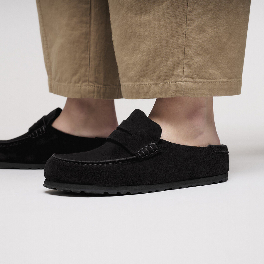 naples wrapped suede leather