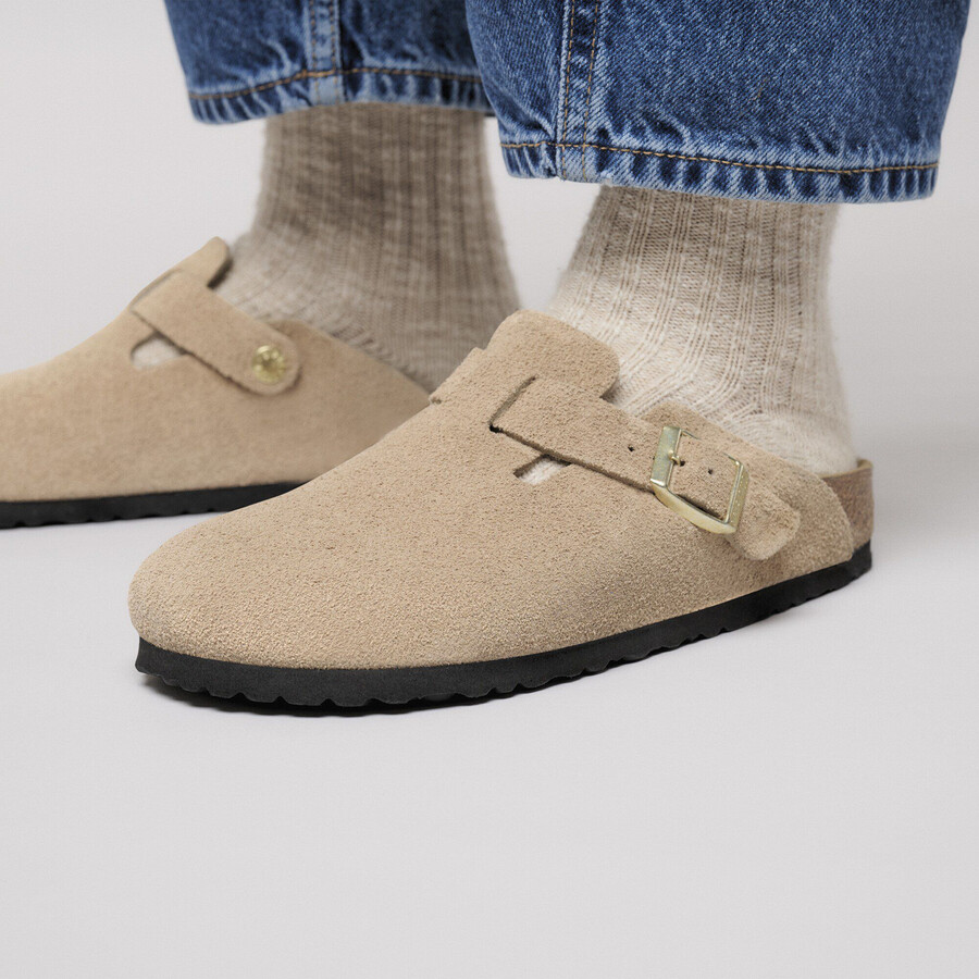 boston suede leather