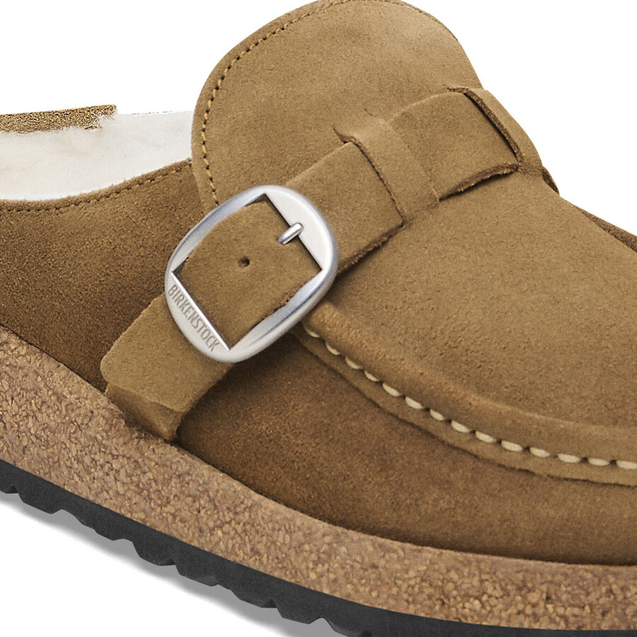 buckley shearling suede leather