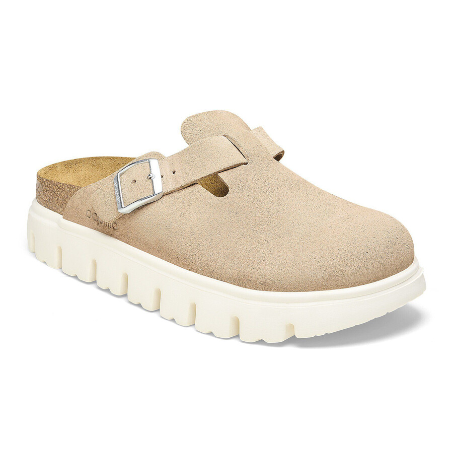 boston chunky suede leather