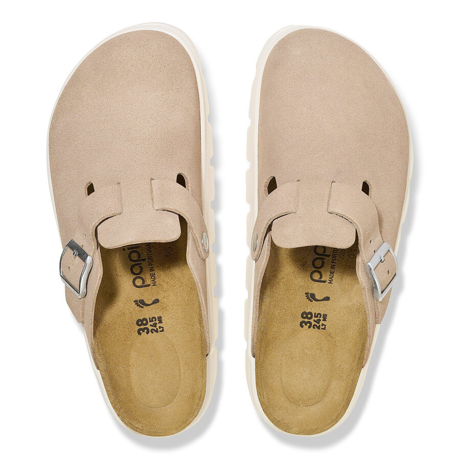 boston chunky suede leather