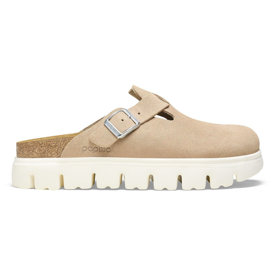 boston chunky suede leather