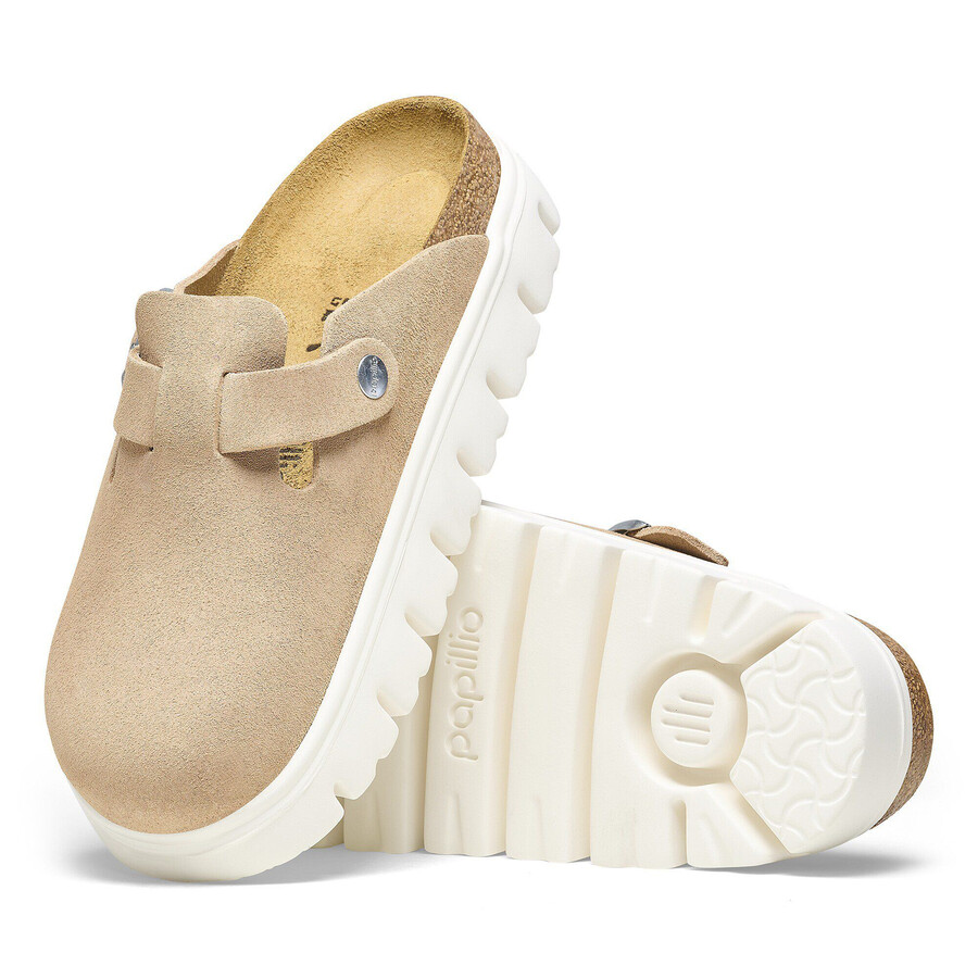 boston chunky suede leather
