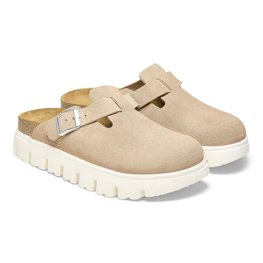 boston chunky suede leather