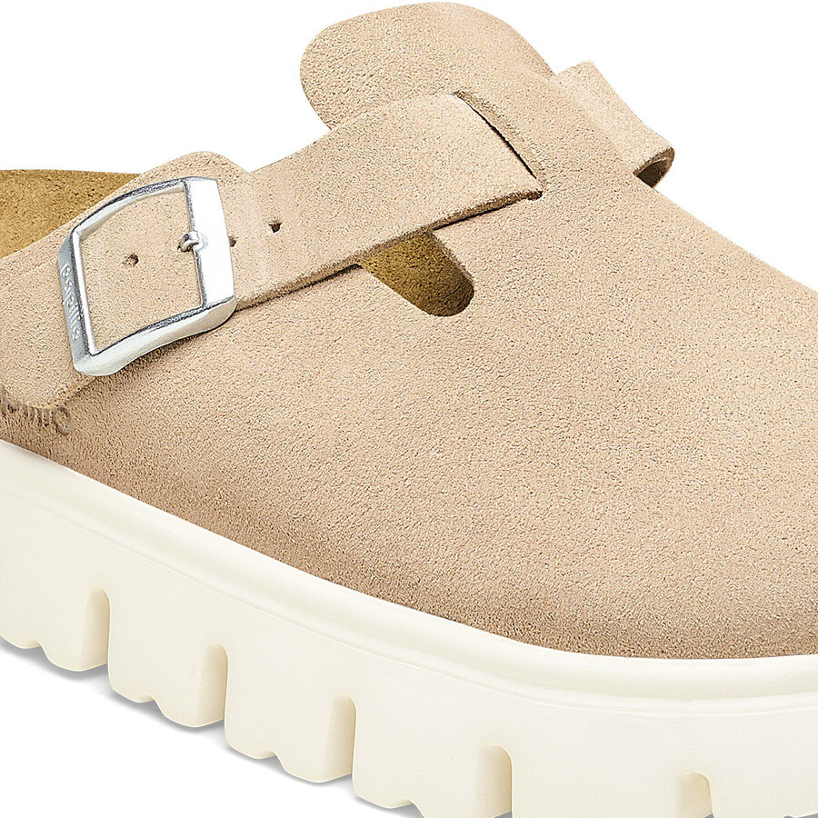 boston chunky suede leather