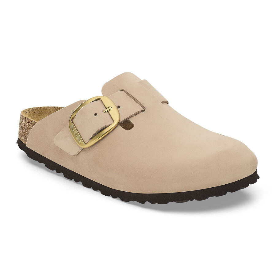 boston big buckle nubuk leather