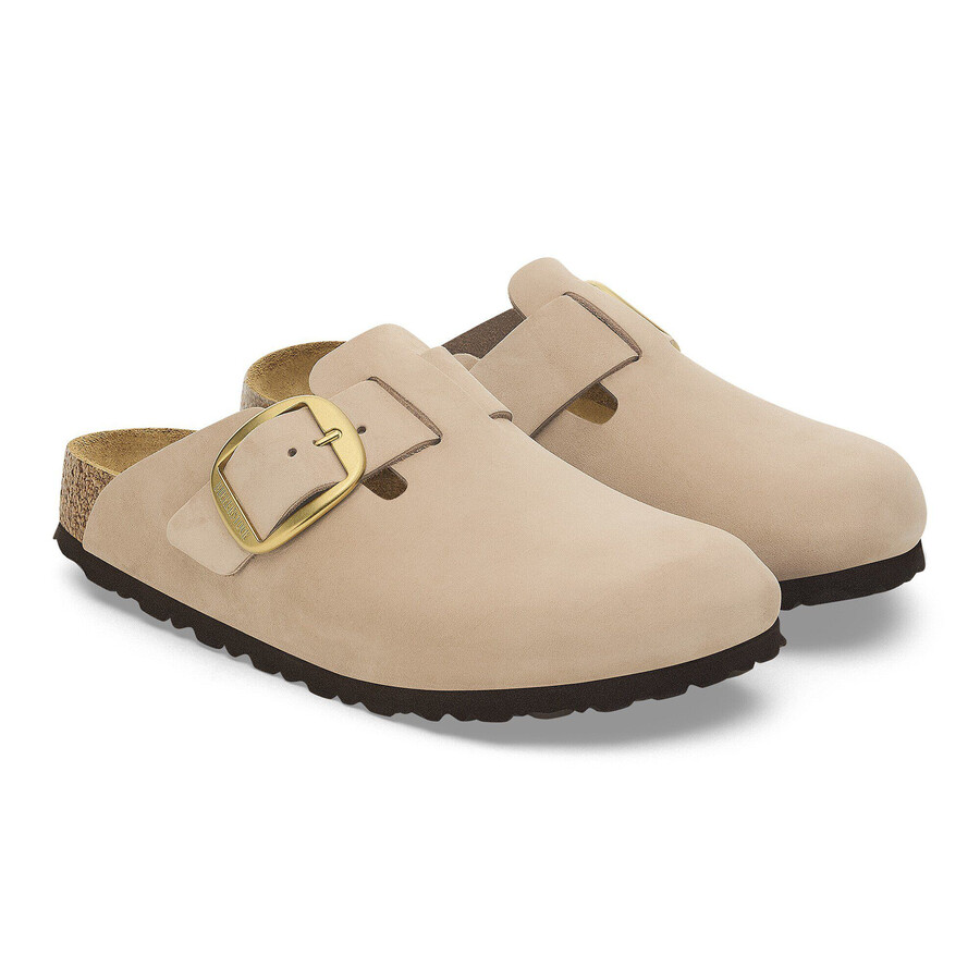boston big buckle nubuk leather
