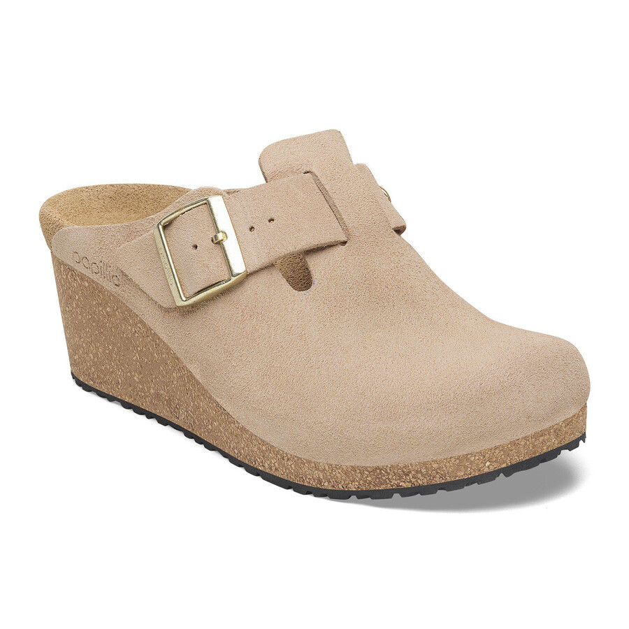 fanny suede leather