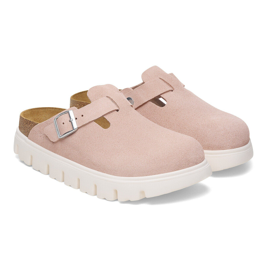 boston chunky suede leather