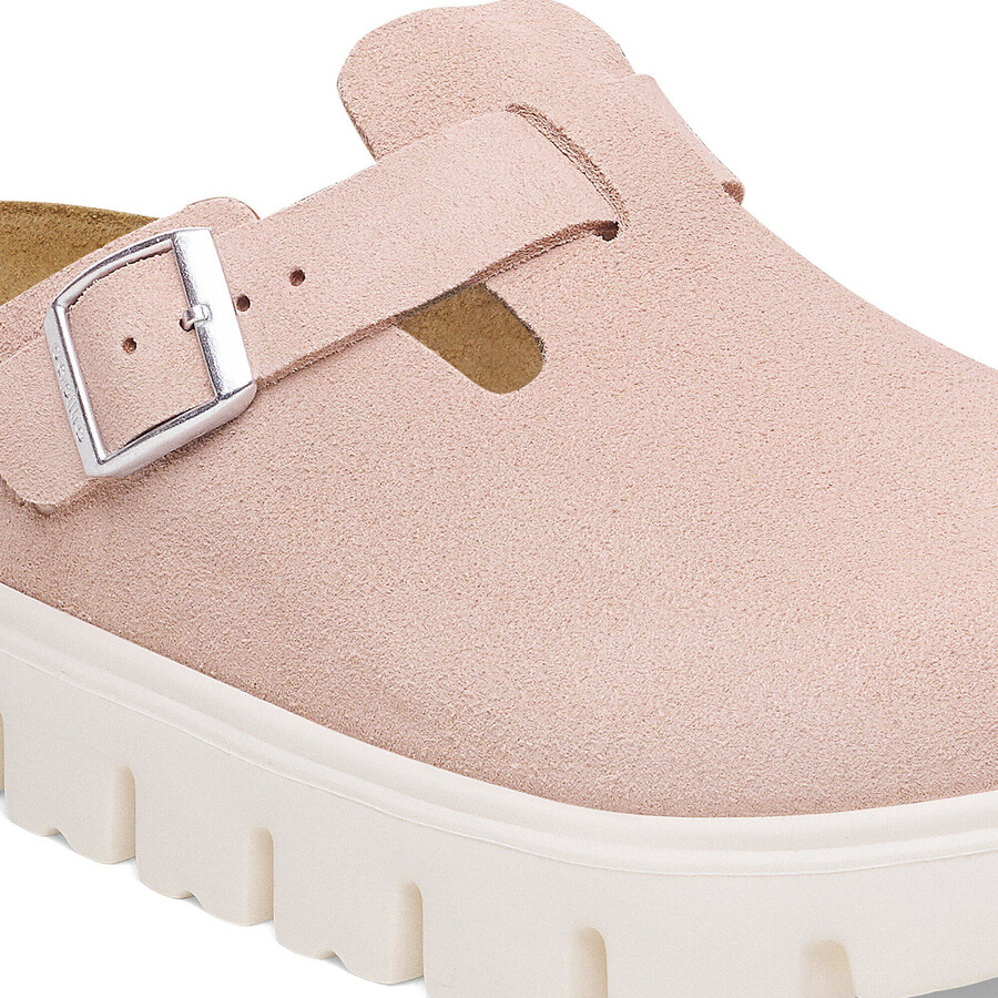 boston chunky suede leather