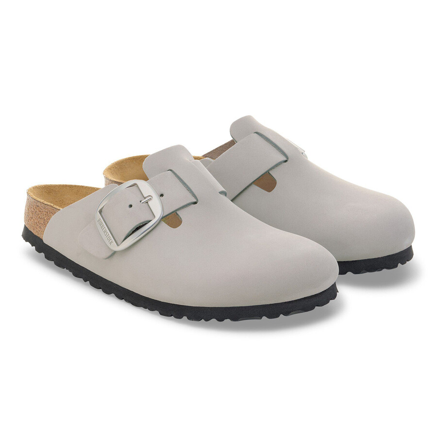 boston big buckle nubuk leather