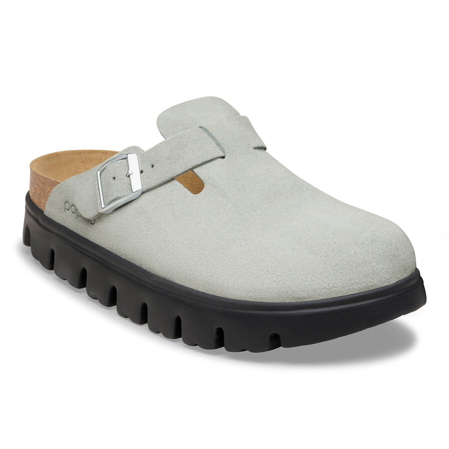 boston chunky suede leather