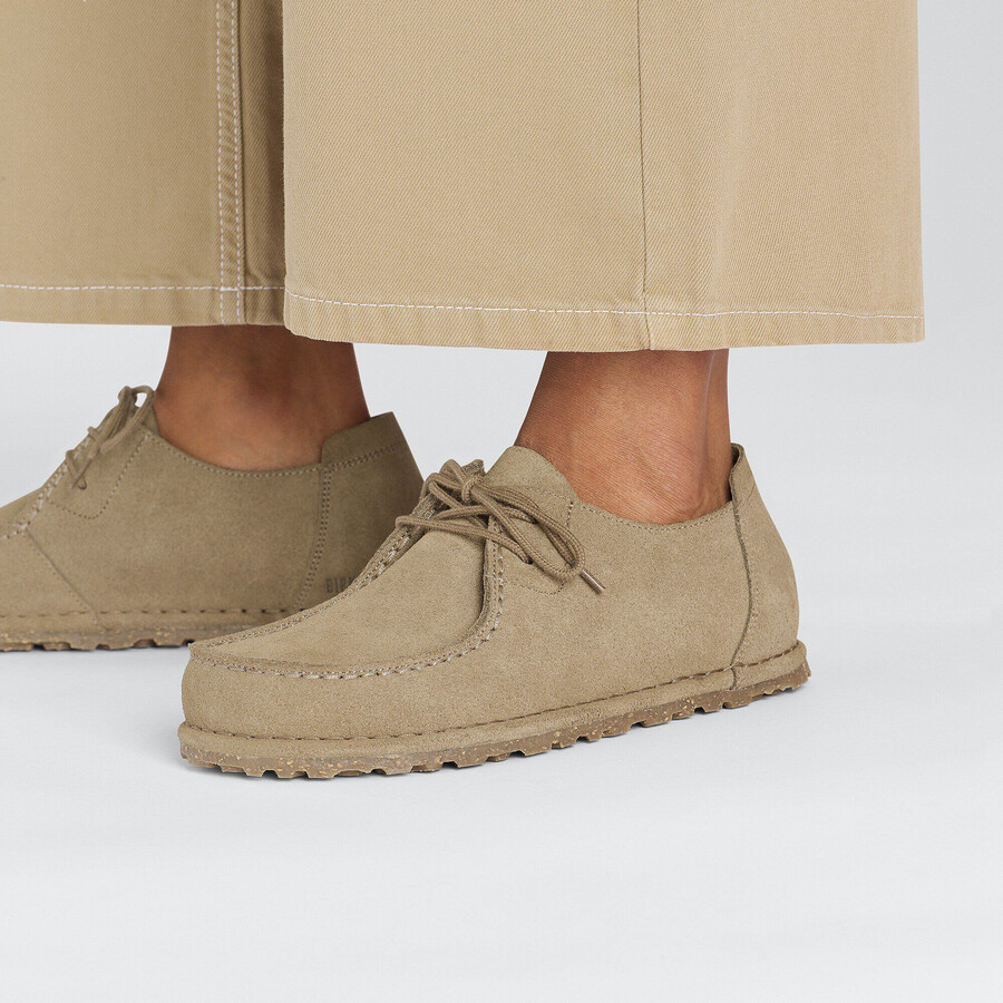 utti lace suede leather