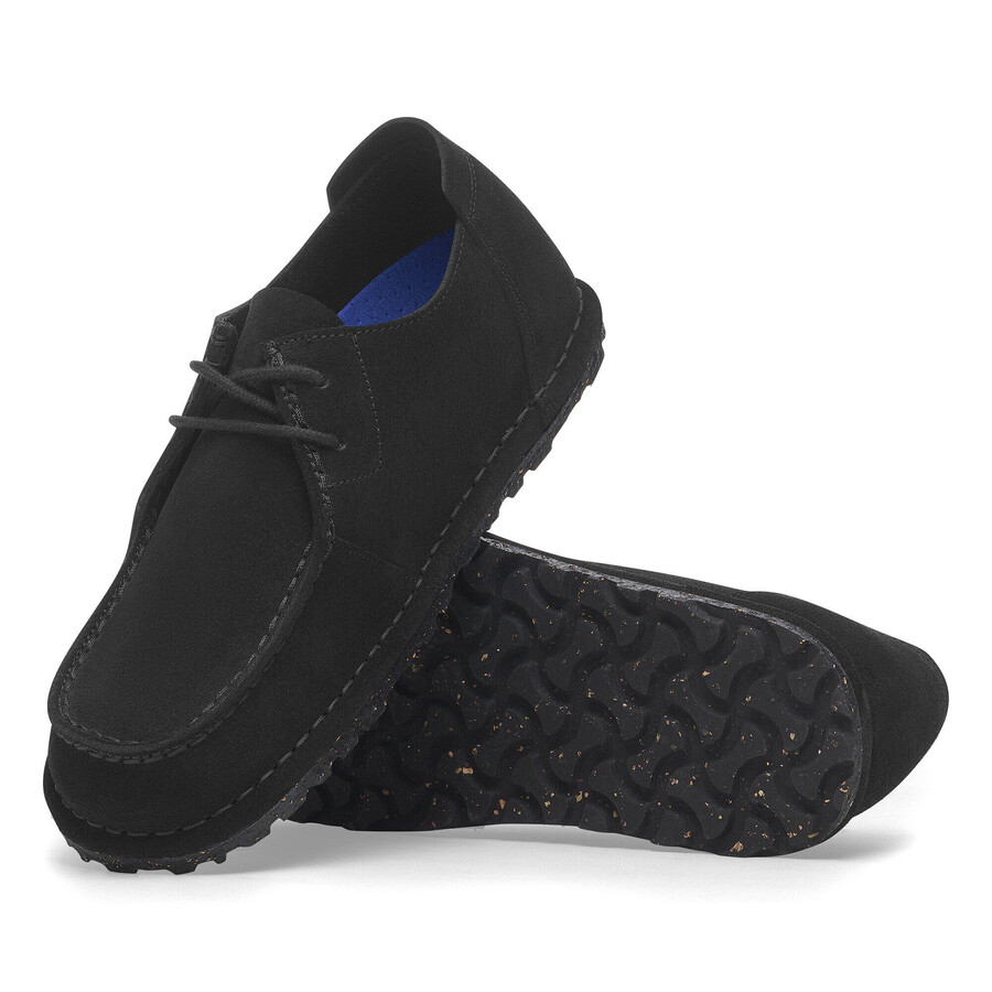 utti lace suede leather