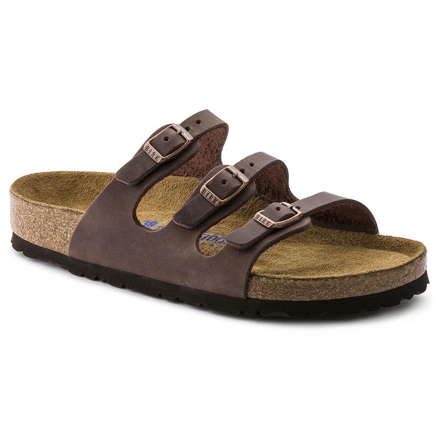 florida soft footbed natural leather oiled